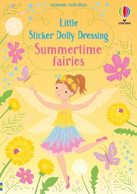 Little Sticker Dolly Dressing Summertime Fairies book