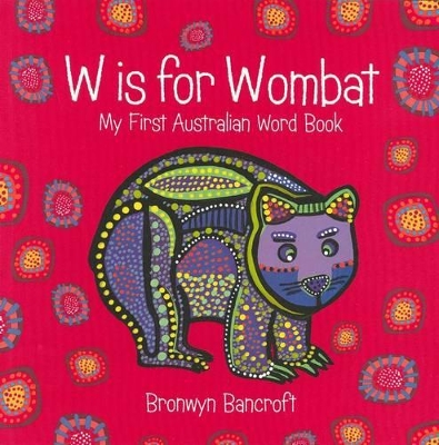 W is for Wombat book