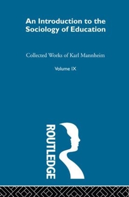 Introduction to the Sociology of Education book
