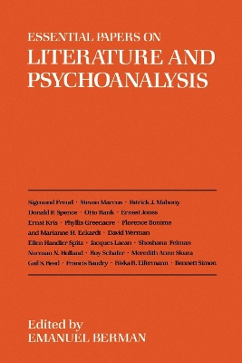 Essential Papers on Literature and Psychoanalysis book