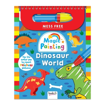 Magic Painting: Dinosaur World book