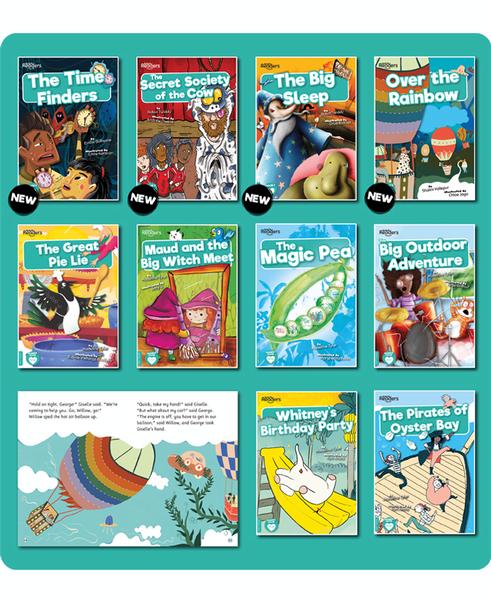 BookLife Decodable Readers Level 7 Turquoise Set of 10 book