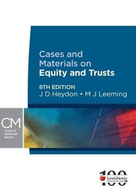 Cases & Materials on Equity & Trusts book