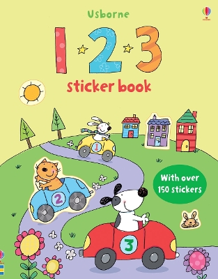 123 Sticker Book book