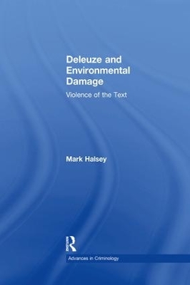 Deleuze and Environmental Damage: Violence of the Text book