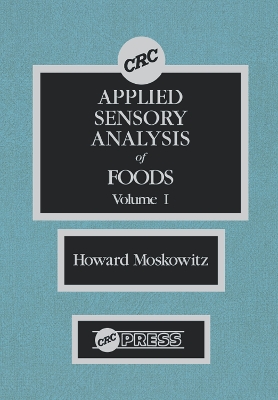 Applied Sensory Analy of Foods by Howard R. Moskowitz