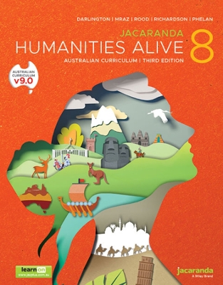 Jacaranda Humanities Alive 8 Australian Curriculum, 3e learnON and Print book