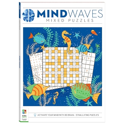 Mindwaves Puzzle Book Mixed Puzzles book