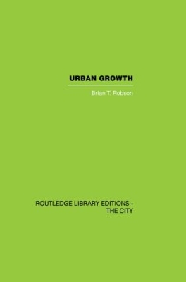 Urban Growth by Brian T. Robson