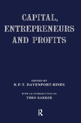 Capital, Entrepreneurs and Profits book