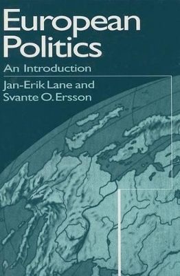 European Politics by Jan-Erik Lane