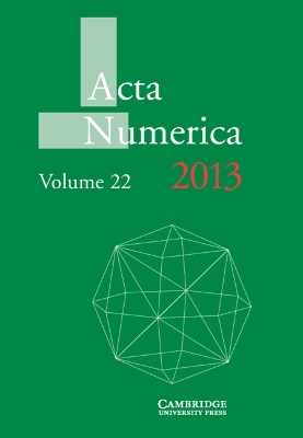 Acta Numerica 2013: Volume 22 book