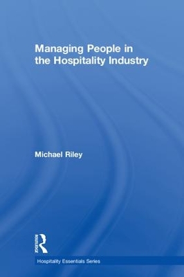 Managing People in the Hospitality Industry book