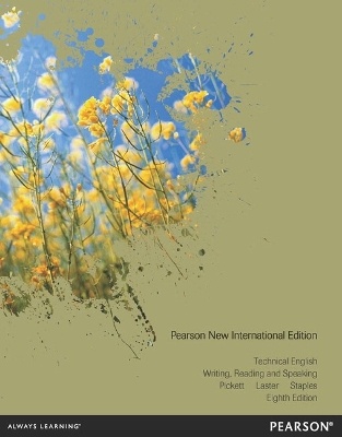 Technical English: Pearson New International Edition book