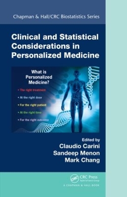 Clinical and Statistical Considerations in Personalized Medicine book