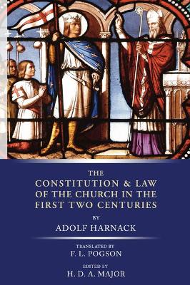 Constitution and Law of the Church in the First Two Centuries book