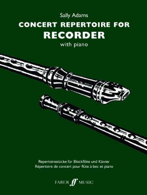 Concert Repertoire for Recorder book