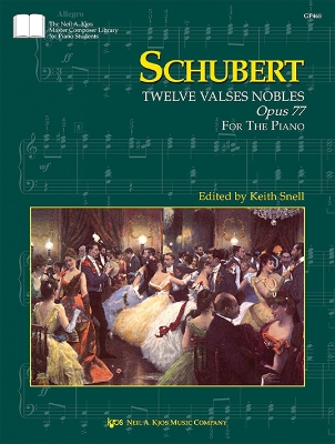 Schubert: Twelve Valses Nobles, Op. 77 (D. 969) book