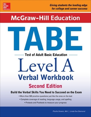 McGraw-Hill Education TABE Level A Verbal Workbook, Second Edition book