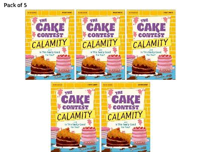 Read Write Inc. Fresh Start Readers: Book 9: The Cake Contest Calamity & Is This Really Good For You? - Pack of 5 book