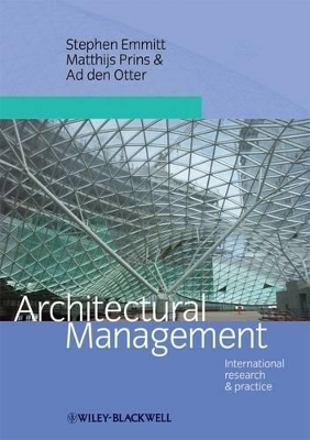 Architectural Management by Stephen Emmitt