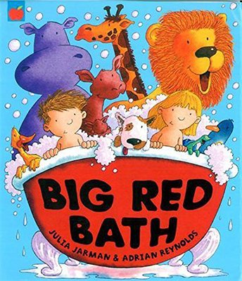 Big Red Bath book