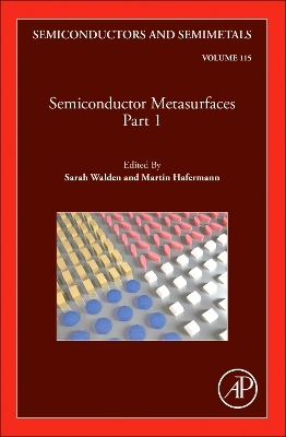 Semiconductor Metasurfaces, Part 1: Volume 115 book