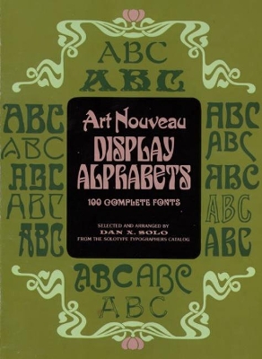 Art Nouveau Display Alphabets book