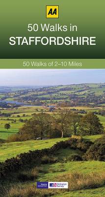 50 Walks in Staffordshire book