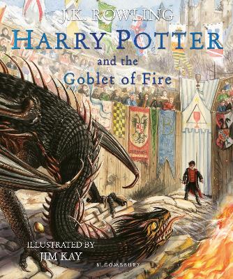 Harry Potter and the Goblet of Fire: Illustrated Edition by J. K. Rowling