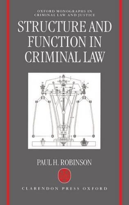 Structure and Function in Criminal Law book