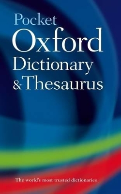 Pocket Oxford Dictionary and Thesaurus book
