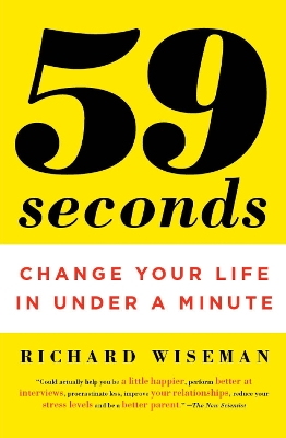 59 Seconds by Dr Richard Wiseman