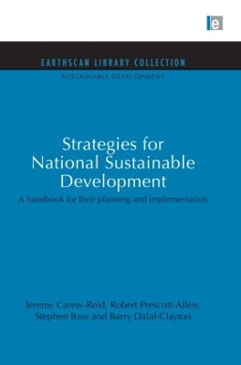 Strategies for National Sustainable Development by Jeremy Carew-Reid