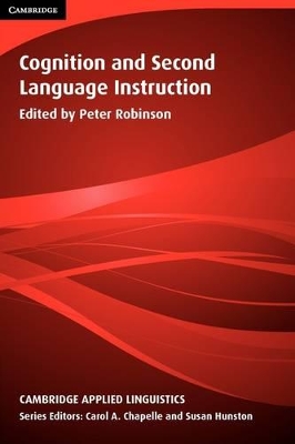 Cognition and Second Language Instruction book