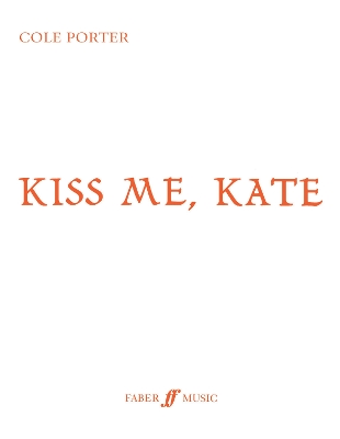 Kiss Me, Kate book