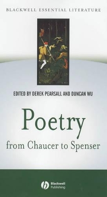 Poetry From Chaucer to Spenser (Based on 'Chaucer to Spenser: An Anthology of Writings in English 1375-1575) book