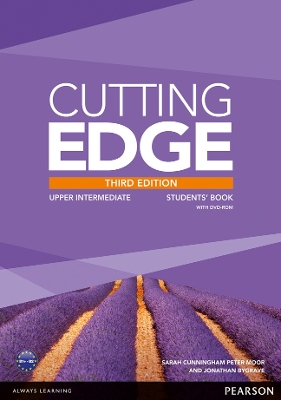 Cutting Edge 3rd Edition Upper Intermediate Students Book for DVD Pack book