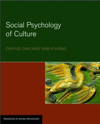 Social Psychology of Culture book