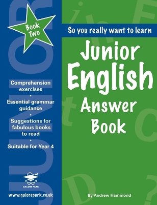 Junior English Book 2 Answer Book book