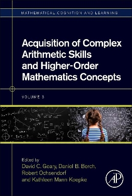 Acquisition of Complex Arithmetic Skills and Higher-Order Mathematics Concepts book