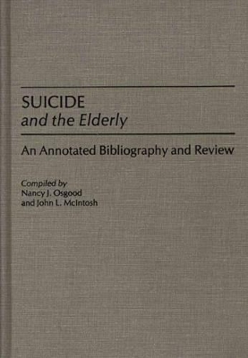 Suicide and the Elderly book