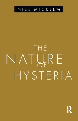 Nature of Hysteria book