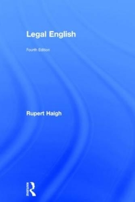 Legal English by Rupert Haigh