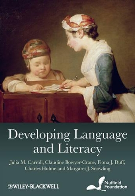 Developing Language and Literacy book