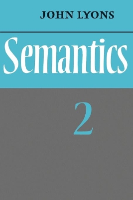 Semantics: Volume 2 book