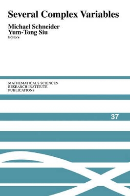Several Complex Variables book