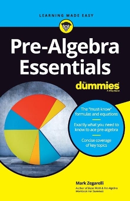 Pre-Algebra Essentials For Dummies book