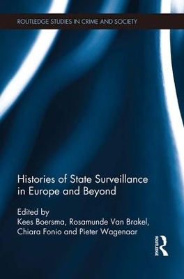 Histories of State Surveillance in Europe and Beyond by Kees Boersma