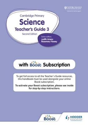 Cambridge Primary Science Teacher's Guide Stage 3 with Boost Subscription book